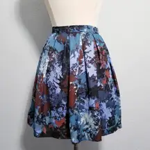 JACK pleated pockets print short skirt 6