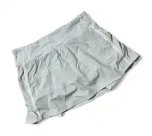 Lululemon Pace Rival Skirt White Tennis Golf Running Athleisure Size 6