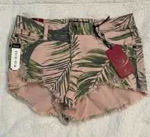 Boom Boom Jeans Mid Rise  Shorts