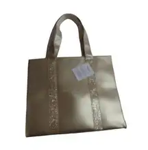 Jimmy Choo Parfums Gold Glittery Tote New with Tags