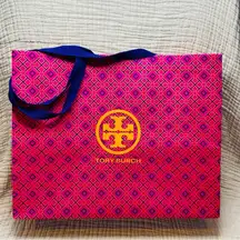 Tory Burch Large Shopping Bag Pink, Purple and Orange