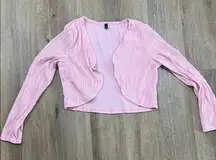 NWOT zaful large pink cardigan