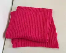 Style & Co Knit Scarf Hot Pink New