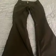 Holden Black Flare Snow Ski Pants.  Women’s Small