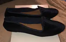 NWOT SO Velvet Loafers, size 6