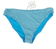 Andie Swim X Mindy The Bikini Bottoms Blue Stripe Brand NEW with Tags! XXXL