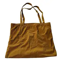 Burnt Orange corduroy tote bag new no tags
