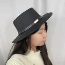 Wide Brim Felt Hat