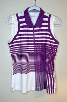 Nike Golf Tour Performance Printed‎ Sleeveless Polo Top
