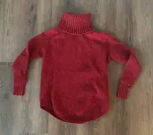 Pendleton Cozy Red Turtleneck Sweater