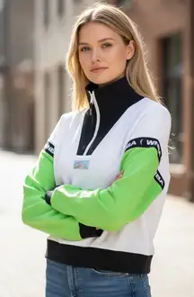 NWT $100 Nike  seattle storm wnba 1/4-zip top Pullover Jacket Oversized