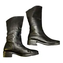 SHOE DEPT Leather Boots Made in Brazil  
Women’s Size 8.5  
Soft black leather