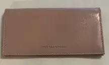 Aimee Kestenberg Leather Wallet Blush EUC
