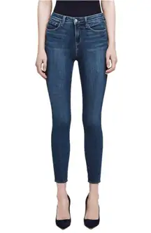 L’AGENCE Margot High Rise Skinny Jean 30 Dark Vintage