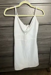 Abercrombie and Fitch White Formal Dress