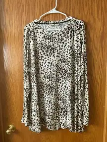 women’s leopard print top 