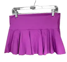 Victoria's Secret  Swim Skirt Womens M Purple Y2K Mini Flounce Cover Up Beach