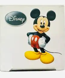 New Vintage Disney x Avon 2009 Mickey Mouse Head Rhinestone Bling Stud Earrings