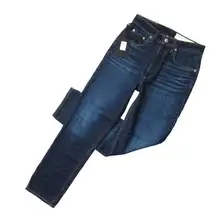 NWT rag & bone Nina in Cambria High Rise Ankle Cigarette Rigid Jeans 25 $225