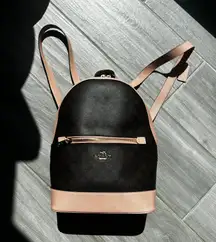 Brown & Pink Backpack