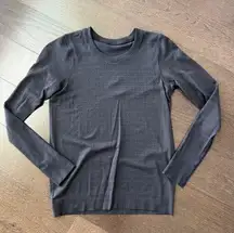 Black Swiftly Breeze Long Sleeve Top