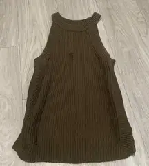 Madewell Brown Knit Sweater