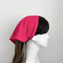 Linen Triangle  Scarf