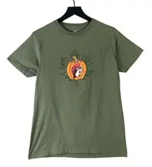 Buc-ee's Thankful Blessed Obsessed Thanksgiving Shirt Green M Short Sleeve