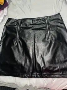 Leather Skirt