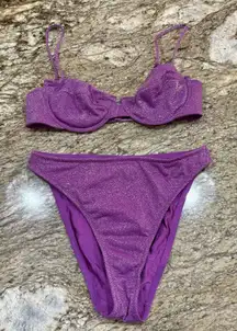 Triangl Rhian Violet Sparkle Bikini