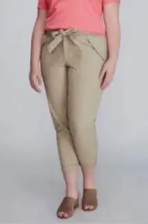 Lane Bryant Pedal Khakis Capris Pants Size 14 NEW with Tag