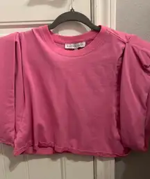 Pink Cropped Top