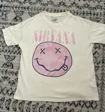 Nirvana graphic tee shirt