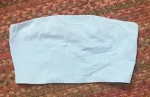 ME TO WE BABY BLUE TUBE TOP