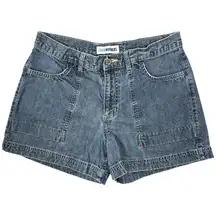 Canyon River Blues Jean Shorts Juniors Sz 9 (30x3.5) Blue Pouch Pockets 90s/Y2K