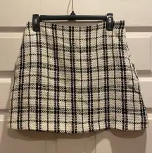 Lulus Tweed Mini Skirt