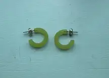 Green  Earrings