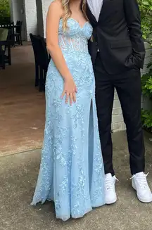 Blue Prom Dress