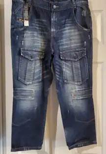 Londonjean cargo ladies size 10.