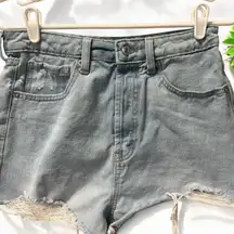 Wild Fable Lightwash Highest Rise Cutoff Shorts Size 4