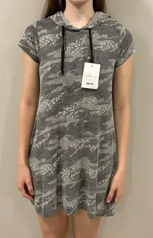 Camouflage Hooded Dress