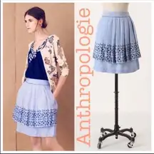 Anthropologie Odille women’s Alpine dream skirt size‎ 8