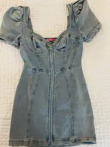 Denim Dress️