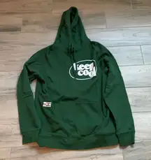 Keep cool green hoodie