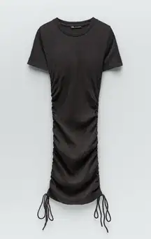 ZARA Ruched Dress