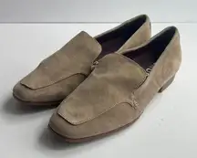 Aerosoles gray flat loafer casual slip on shoes, womens size 6.5 >