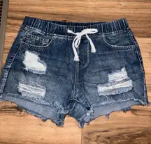 Ripped shorts medium