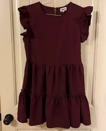 Maroon Dress