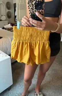 Free People XS way Home Short Gold/yellow 