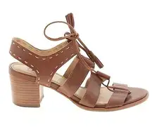 Dune London Lace Up Block Heel Sandals 381